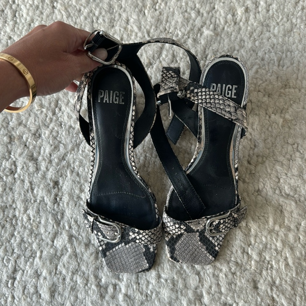Paige sandals size 7.5